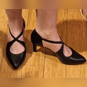 Naturalizer | Okira Black Leather Pump